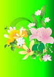 矢量图 荷花 月夜 池溏 荷叶 莲花 花纹 底纹 自然 风景