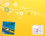 2010年台历 7月