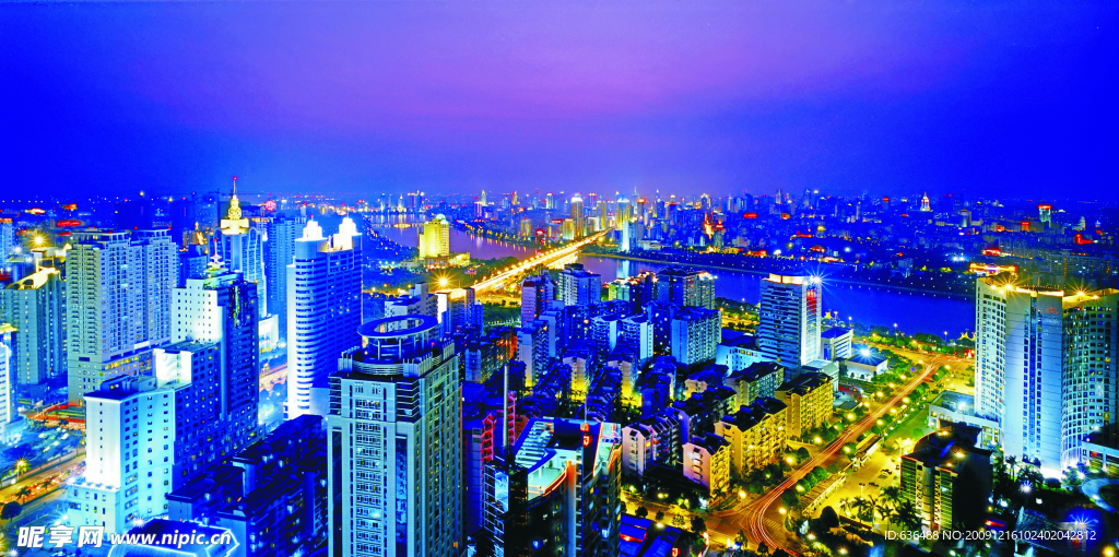 南宁市夜景