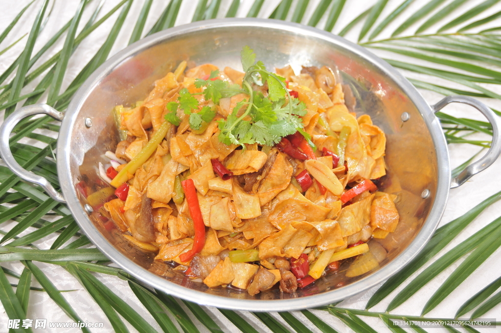 干锅豆筋