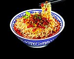 逼真青花面碗分层图