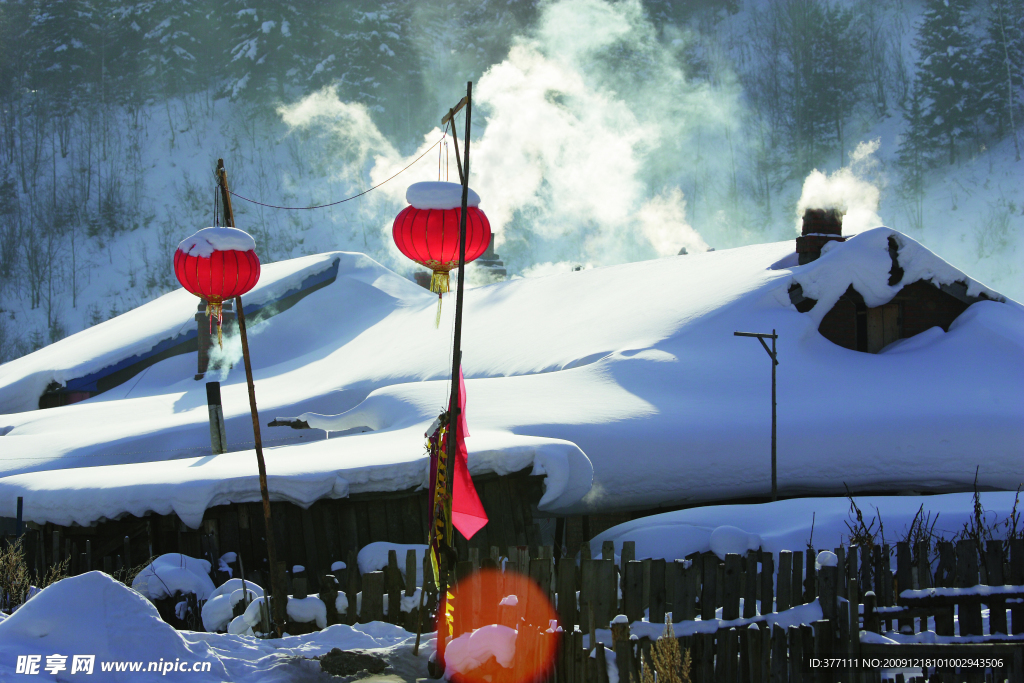 雪景农庄