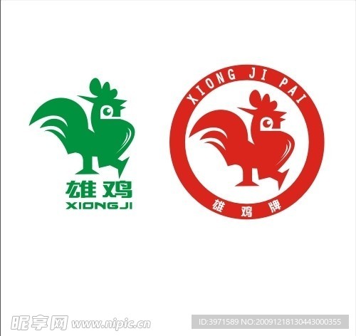 雄鸡木地板LOGO