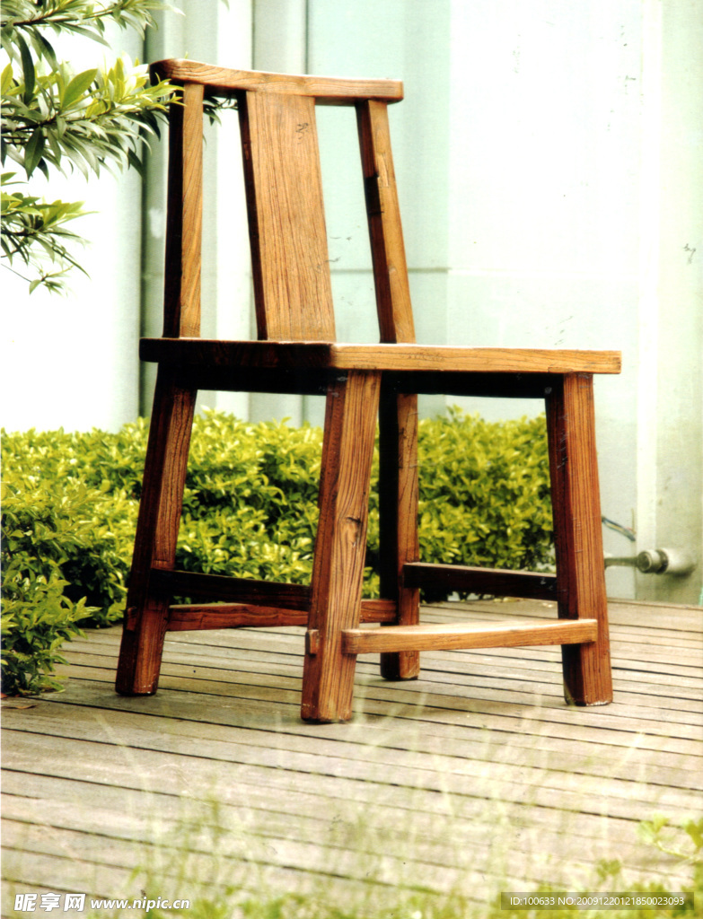 古典樟木椅子2