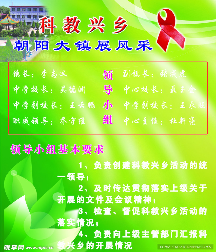 科教兴乡版面