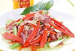 驴肉三层