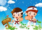 跆拳道运动儿童