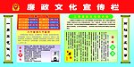 廉政文化宣传栏