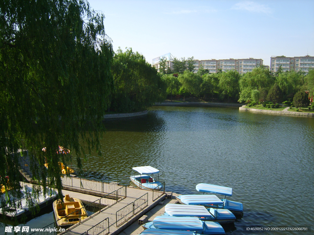 安阳洹水公园景色