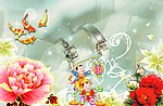 婚庆背景图