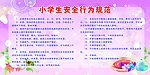 小学生安全行为规范