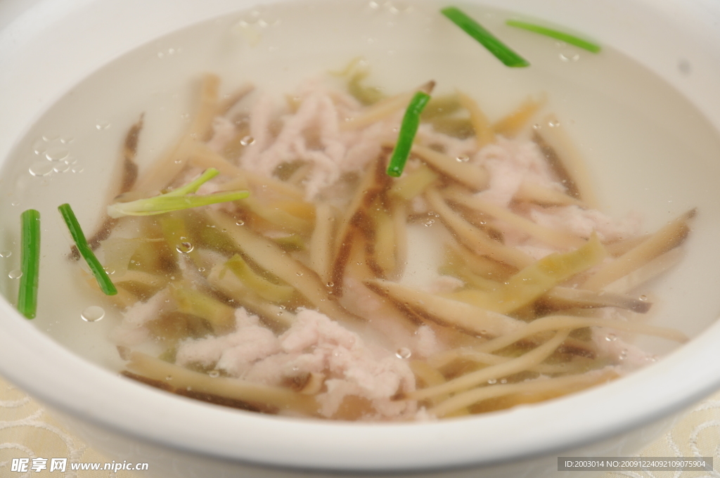 三丝清汤