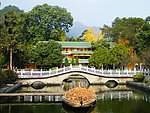 寺庙山水