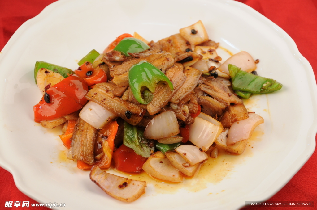 豆豉回锅肉