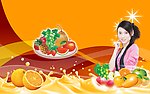 果汁广告