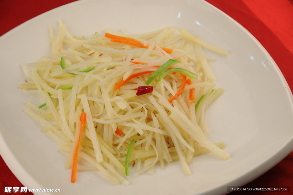 青椒土豆丝