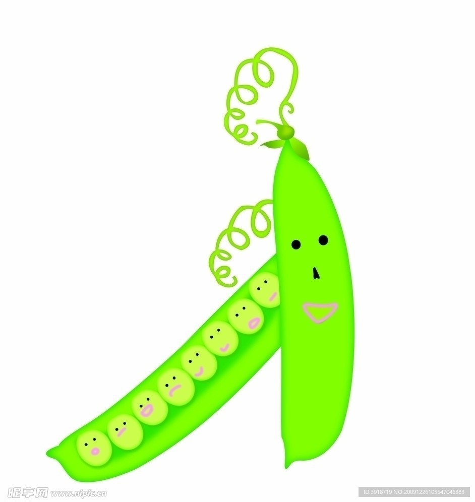 豆角 卡通