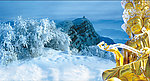 峨眉山雪景