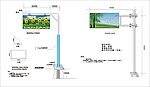 广告位效果图 广告牌效果图 路牌效果图 路牌结构图