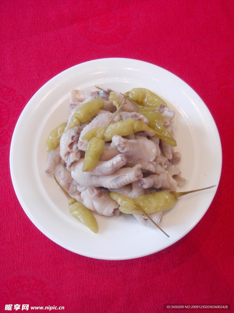 风味冷菜 泡椒鸡爪