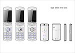 手机设计 翻盖手机 LG GD310
