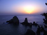海上日出