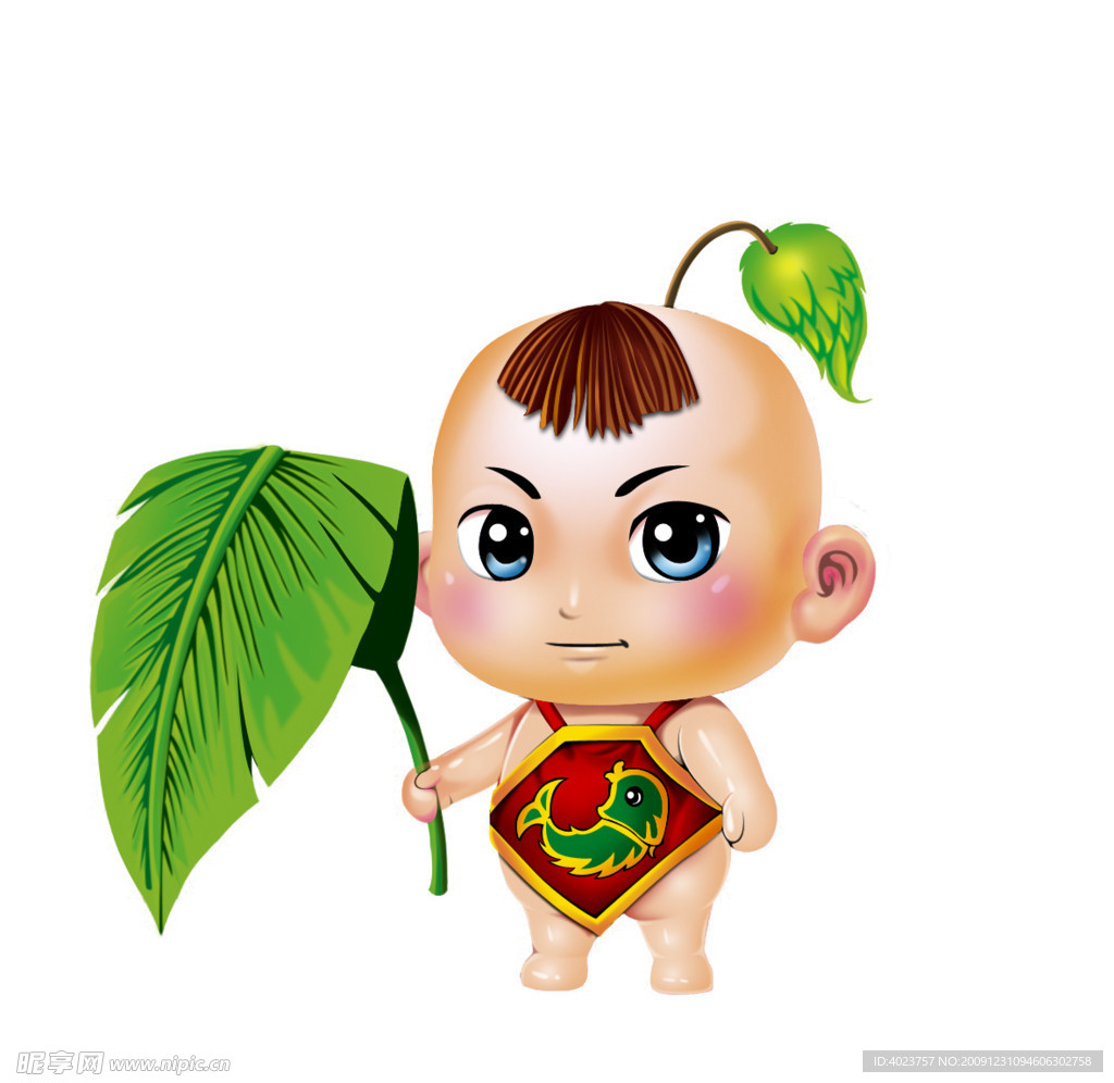 卡通小孩