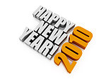 2010新年快乐3d文字