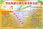 考试焦虑心理专家为你支招展版