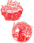 吉祥剪纸图案