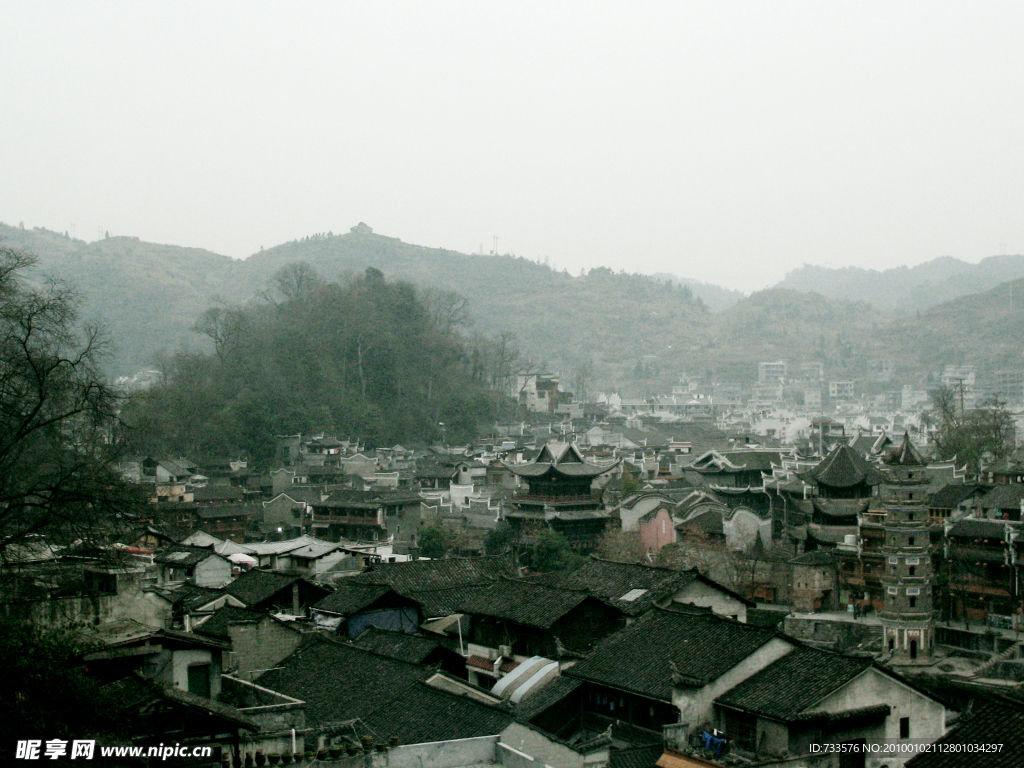 凤凰古城 小城晨曦