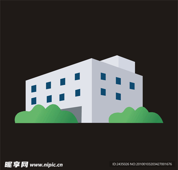 城市风景矢量图