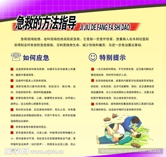 急救的方法指导