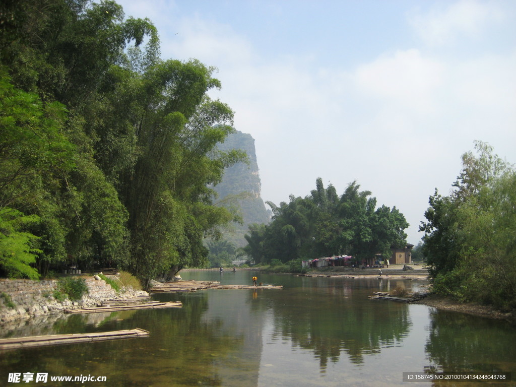 桂林山水之遇龙河 山水 风景 风光景色 绿色植物