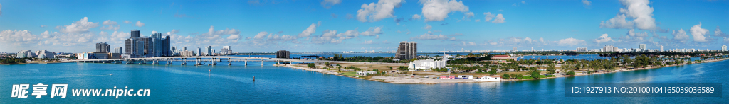 比斯坎湾全景