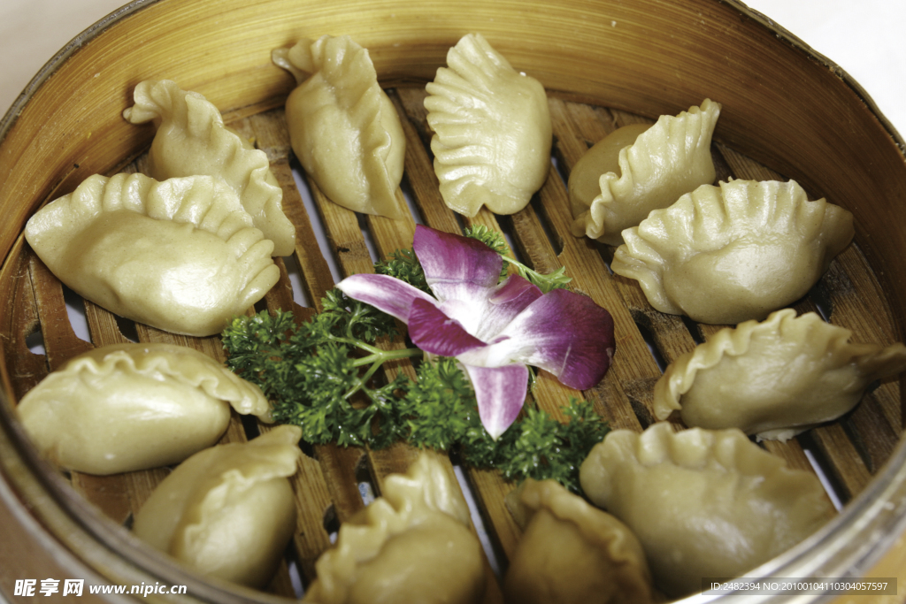 高梁面蒸饺