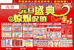 家电元旦促销 报纸通版