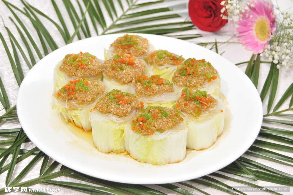 蒜茸蒸娃娃菜
