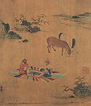 胡人饮酒图
