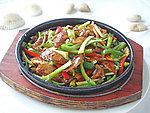 生啫猪爽肉