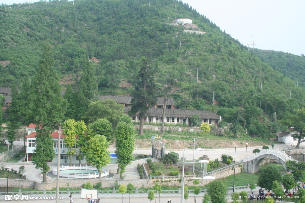 山水园林集镇美貌