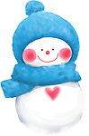 蓝雪人