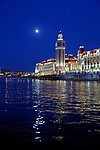 美丽的津湾夜景