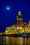美丽的津湾夜景