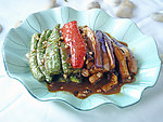 虎皮茄子尖椒