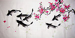 花下鱼游