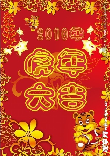 2010虎年