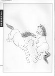 工笔画马21