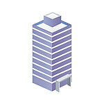 城市风景矢量图
