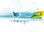 现代科技 科技 网络 鼠标 地球 数字 箭头 电脑